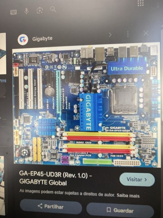Vendo motherboard com cpu e ram