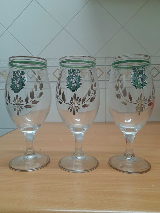 Copos coleção Sporting Clube Portugal