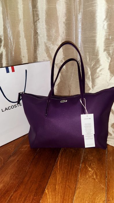 Nova Lacoste+ etiqueta+ bolsa embrulho