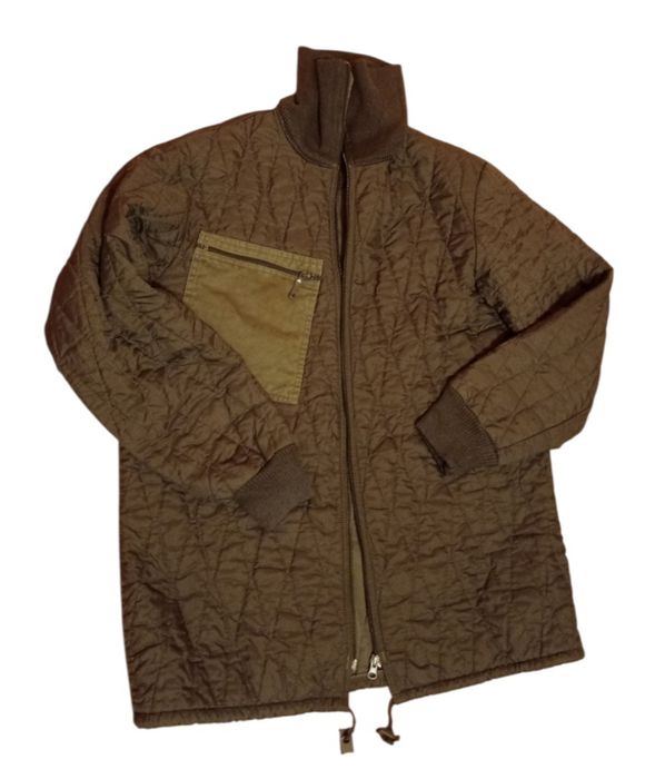 Ocieplacz wojskowy bluza kurtka waciak z golfem na zamek BW Bundeswehr