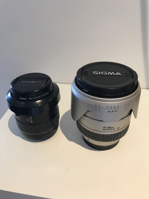 2 Lentes para maquina fotografica.    VENDO PELA MELHOR OFERTA.