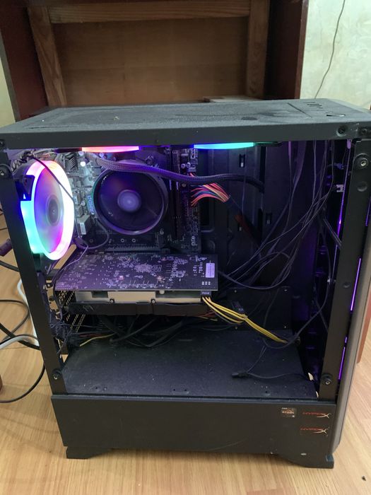 Продам компютер amd ryzen 5 5500 x Rx 580 2048sp 8gb