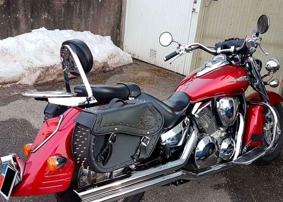 Спинка пасажира для Yamaha, Honda, Suzuki, Kawasaki (Нержавійка/Хром)