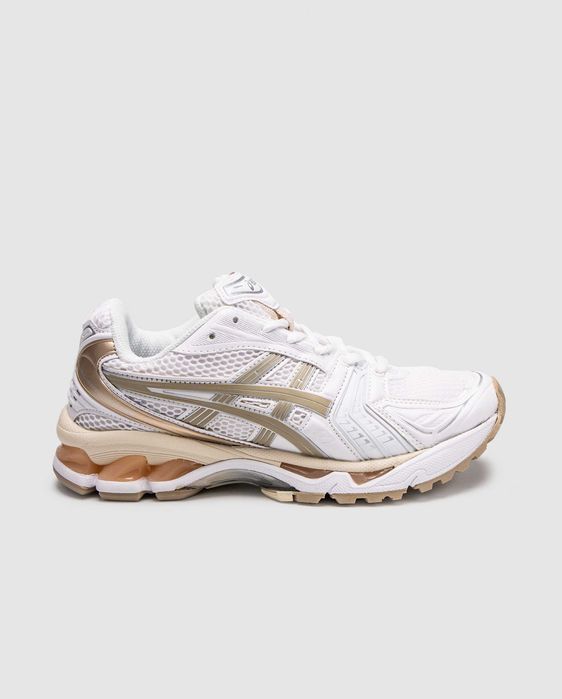 Кросівки Asics Gel-Kayano 14 White/Bronze premium | Кроссовки Асикс жіночі