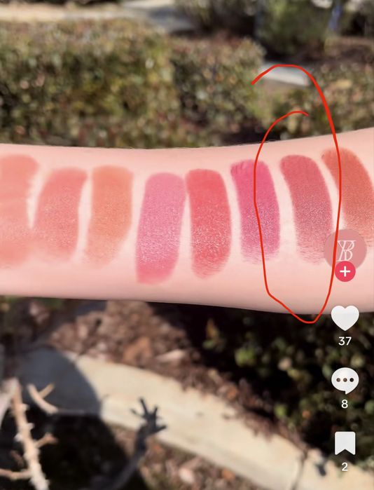 Кремові румʼяна youngblood vivid luxe cream mini blush stick -mulberry