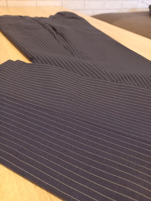 Garnitur Bytom 77% wełna/23% len. 182/100 cm. Podwójny slim.