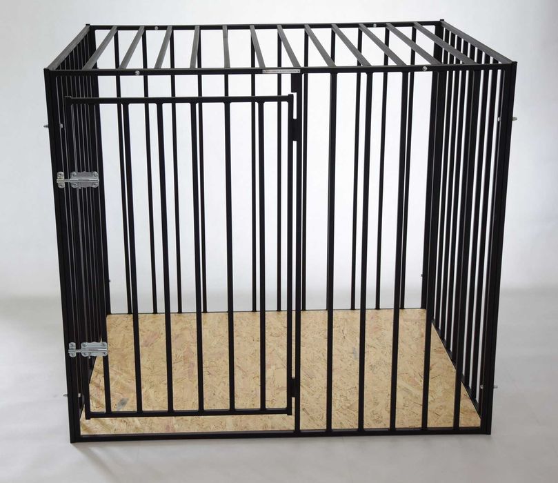 Klatka kojec kennelowa transporter psa mocna wytrzymała skł czarna 5XL