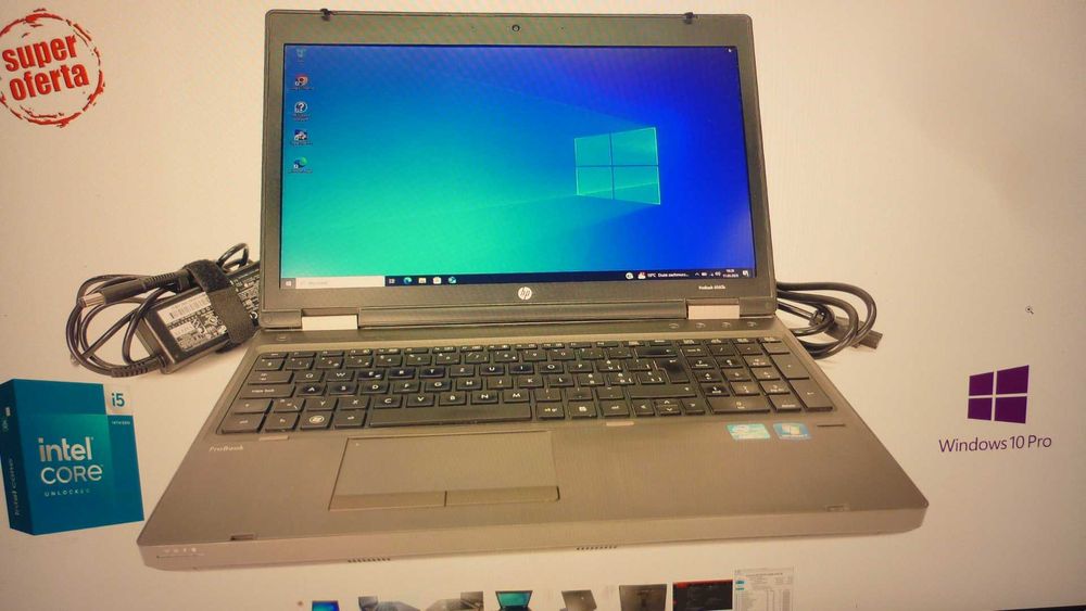 HP Probook 6560B i5, RADEON 6470M, 8GB / 250GB SSD, Win 10 Pro,