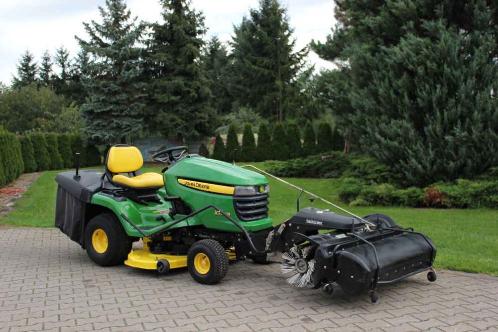 John deere X300R x 300 r Kawasaki V2 Zamiatarka  TRAKTOREK Kosiarka
