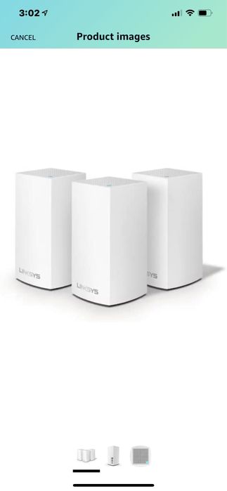 Продам WiFi-система LINKSYS VELOP VLP0103 AC1200, MESH, 2xGE WAN/LAN