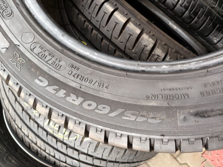Opony letnie 215/60/17c Michelin 4 sztuki 2023r