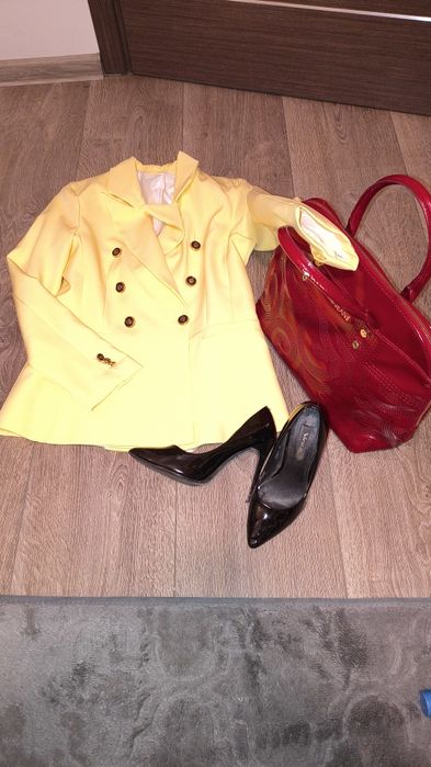 Torebka kolor ciemny czerwony Versace jeans