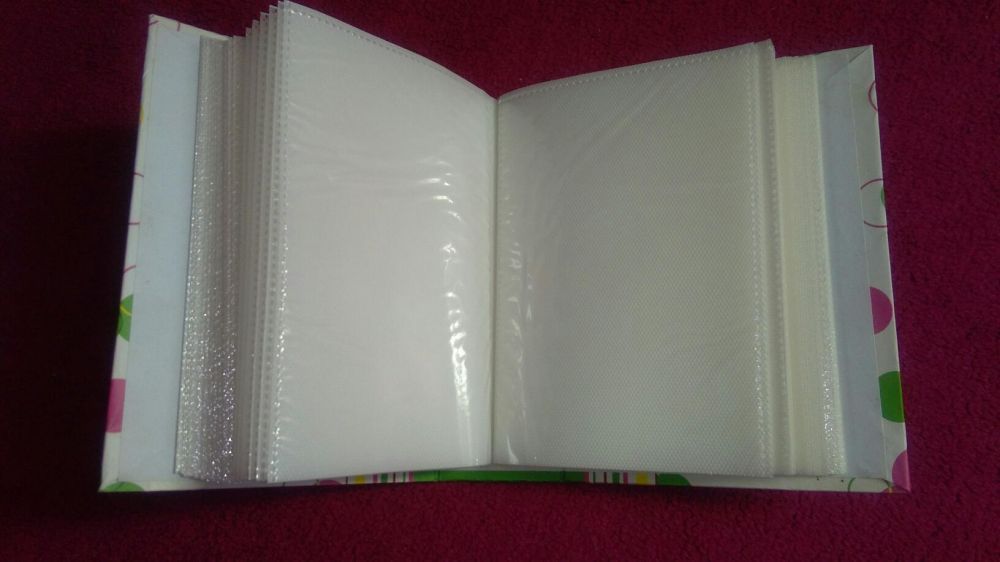 Conjunto de 3 álbuns fotográficos para fotos tamanho 15x30 cm