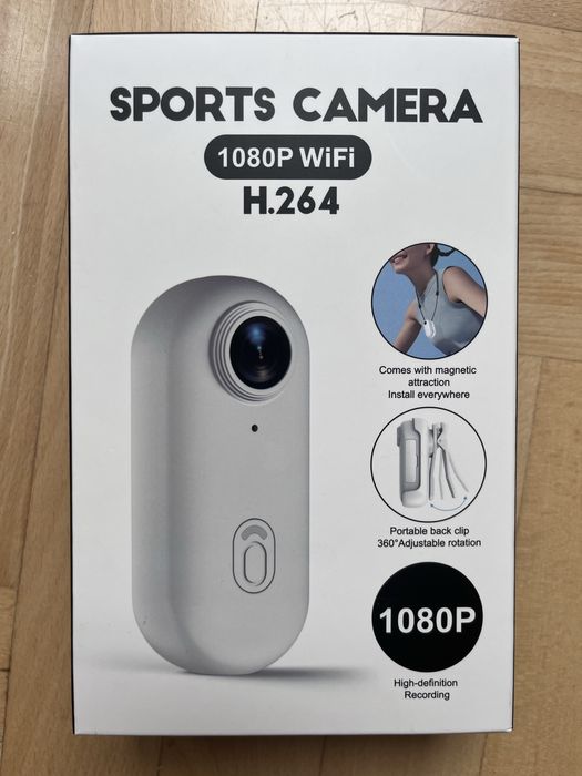 Kamera sportowa 1080p H.264 podwodna do 30m cycling night vision
