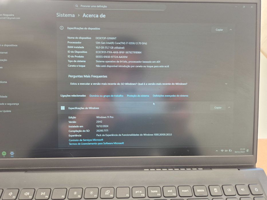 Dell Inspiron 15 3520 – Excelente Estado | i7 | 16GB RAM | 120Hz