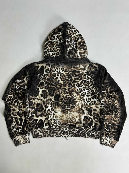 Худі Ksubi Mowalola Trakpant Black Cheetah hoodie зипка кофта худи зіп