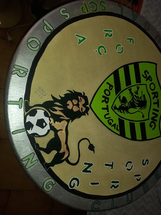 Mesa camilha do Sporting