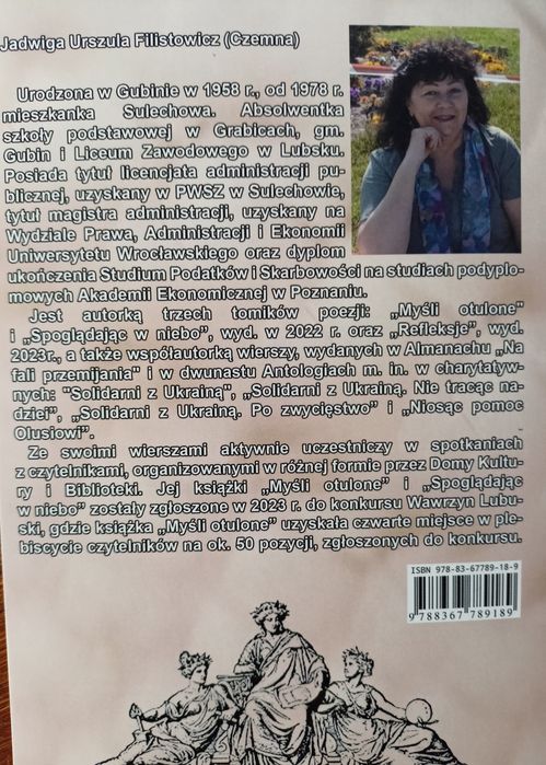 Inspiracje. Wiersze Jadwigi Urszuli Filistowicz (Czemna).