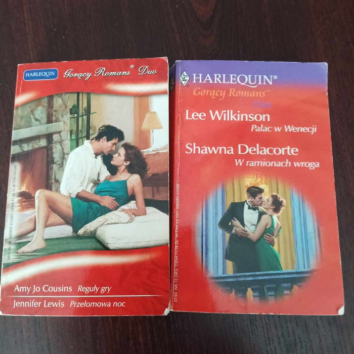 99. Harlequin z serii ,,Gorący Romans Duo" 2 sztuki