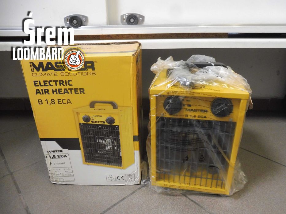 Nowa Nagrzewnica Master Electric Solition, Komplet!