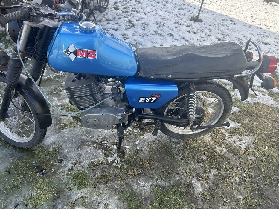 Mz etz 250  silnik pieknie chodzi
