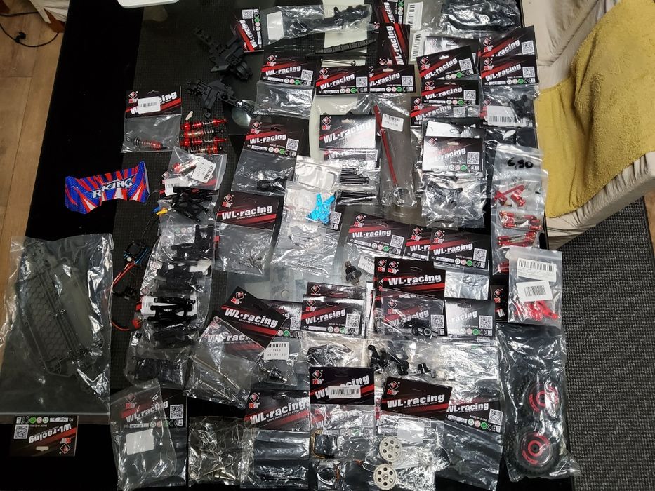 Zestaw wszystkich części do WLTOYS 124008