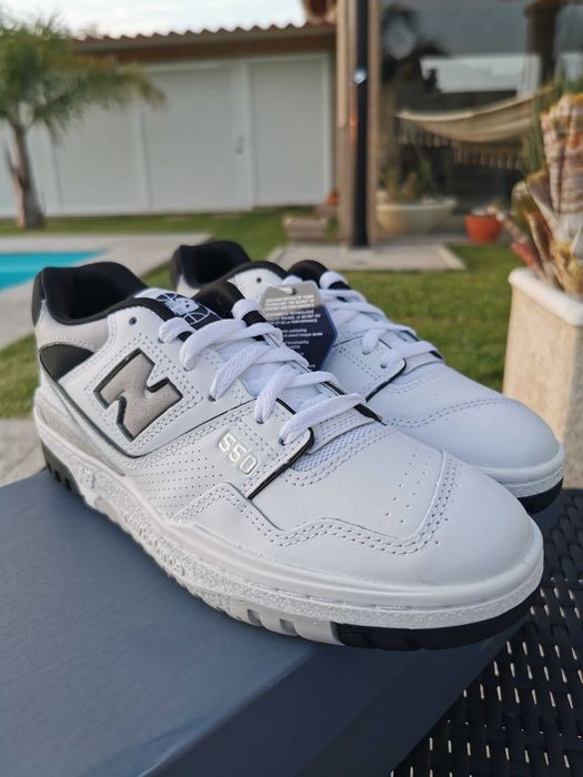 New Balance 550 Cream / Black 39
