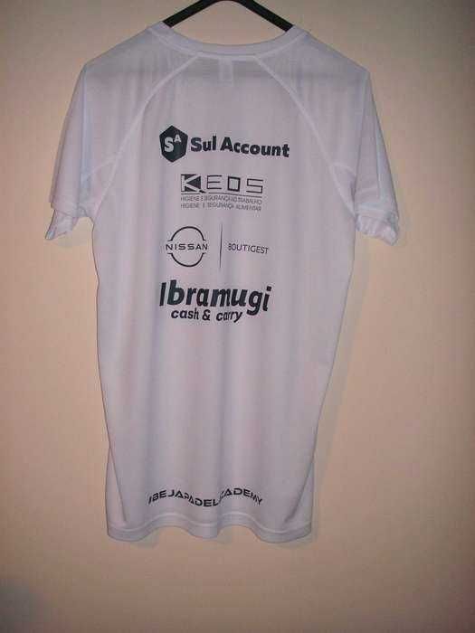 Padel T Shirts - Rackets Pro, Sérgio Tacchini e Beja Padel Academy