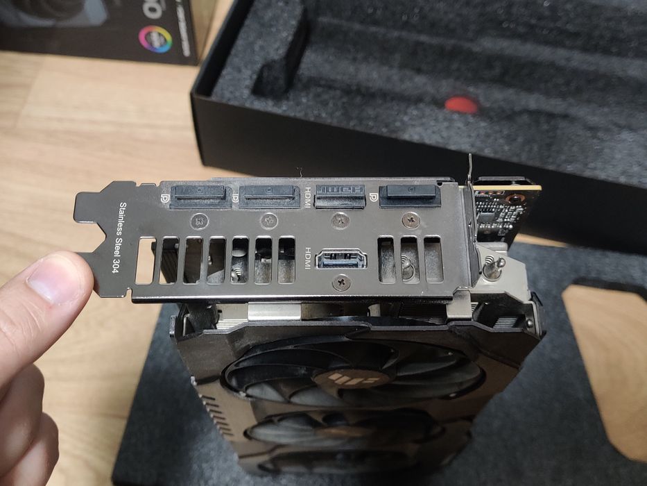 Karta graficzna RTX 3060 TI 8GB Asus TUF GAMING dual BIOS