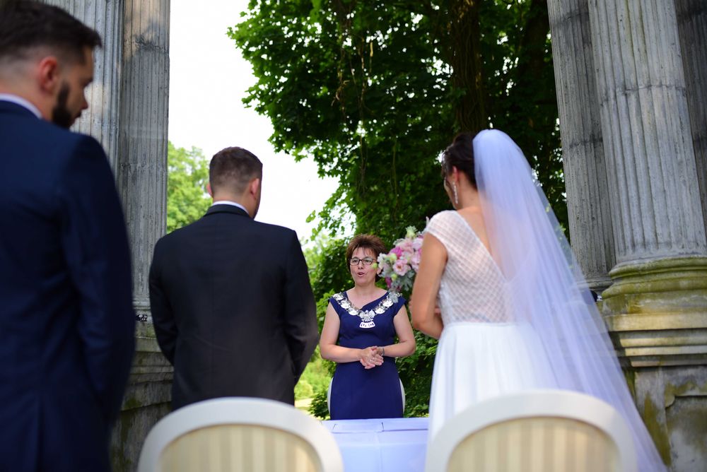 Suknia ślubna MiaLavi 1821, dla wysokich Panien młodych