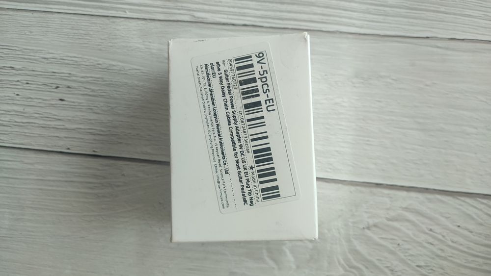 Adaptador 9v com extensão 5 entradas