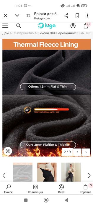 Легінси для вагітних