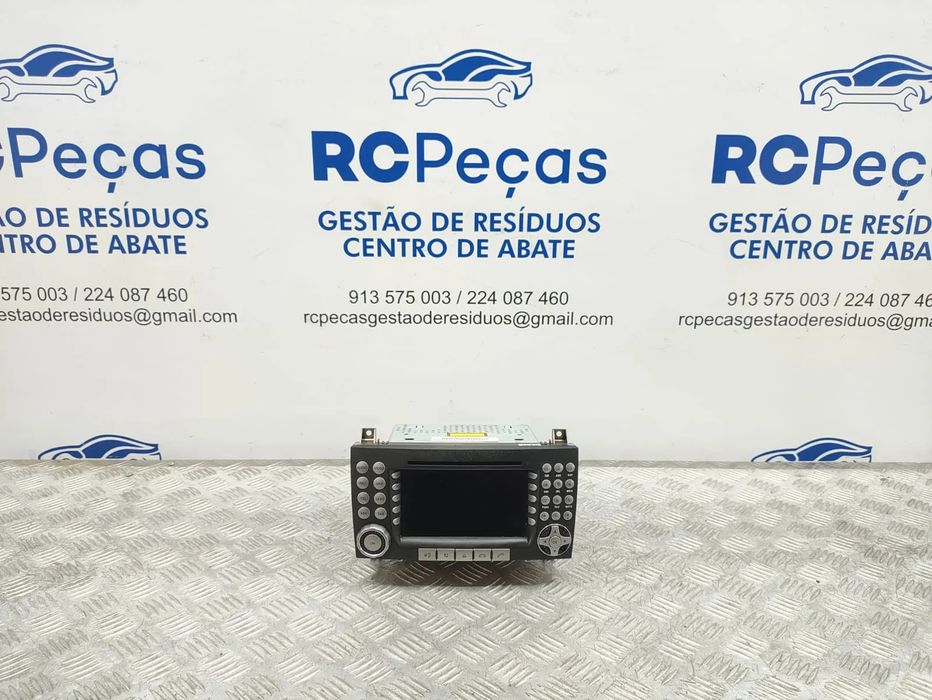 Auto Radio Ecrã GPS Mercedes Benz SLK R171 2004 a 2010