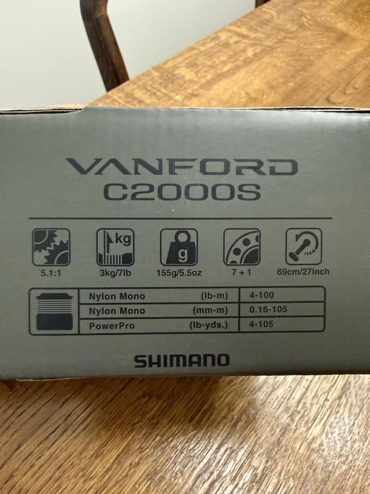 Shimano Vanford C2000S stan igla! Kołowrotek