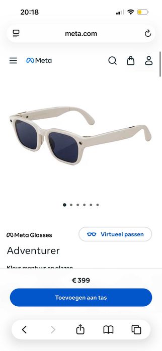Meta Adventurer AI окуляри з Transition лінзами (Rayban Meta)