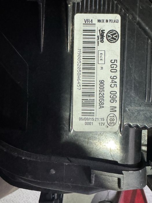 Гольф 7 golf 7 фонарі задні