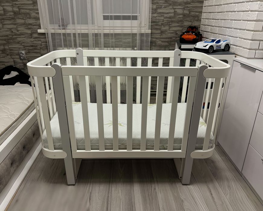 Дитяче ліжечко Верес Монако з матрацом