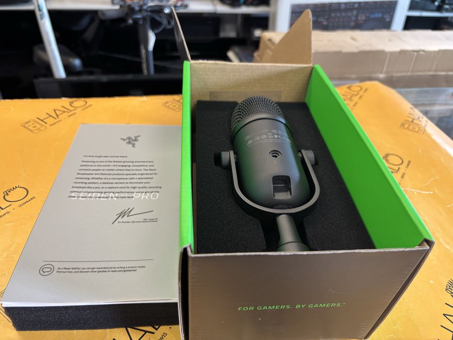 Nowy! Mikrofon RAZER Seiren V2 Pro, Lombard Halogsm Łódź