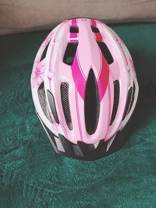 Kask rowerowy dla dziewczynki