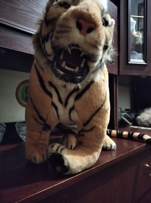 Детская мягкая игрушка тигр