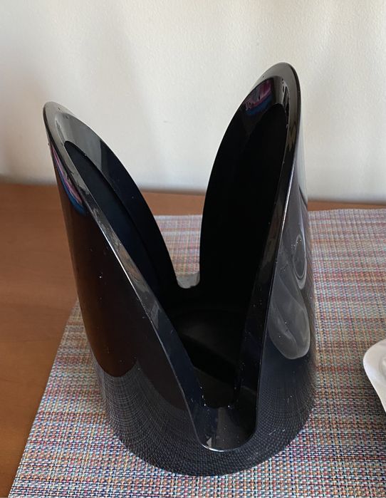 Frappé em vidro com suporte