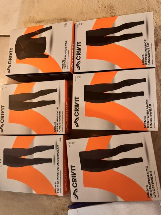 Термо білизна crivit M,L Нова колекція!
