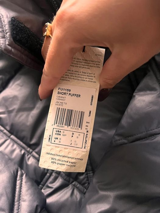 Kurtka zimowa / kamizelka Adidas Stella Mccartney rozmiar s