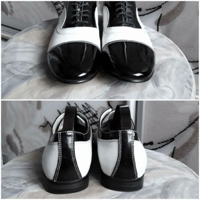 Стильні шкіряні туфлі, броги, унісекс, 40-41, Braska