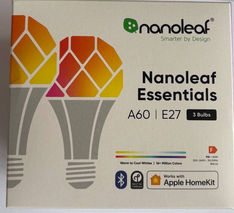 Żarówki Nanoleaf A60 E27 działają w HomeKit i HeyGoogle