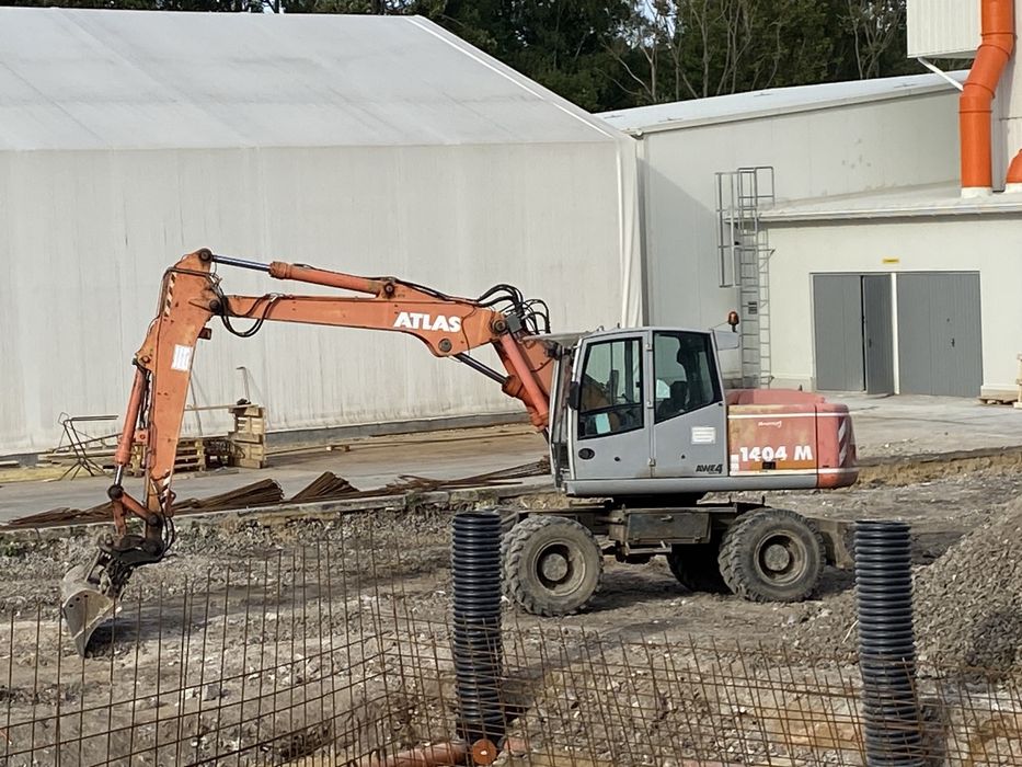 Roboty ziemne obrotową koparką ATLAS Bartex Paweł Bartkowiak, KRUSZYWA