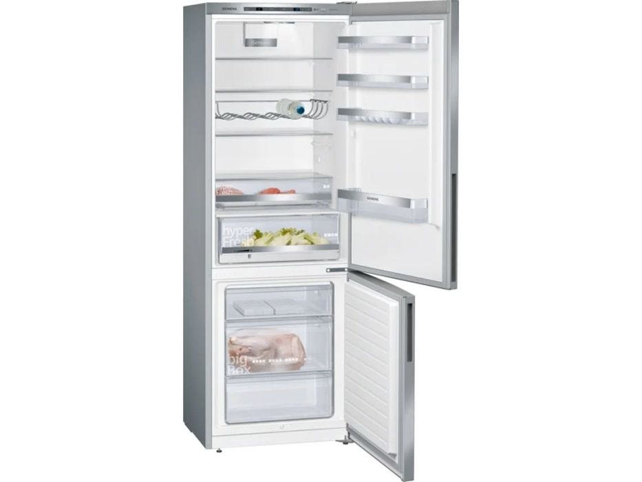 Frigorífico Combinado Siemens - Low Frost - 201 cm - 419 L - Inox - Novo c/garantia