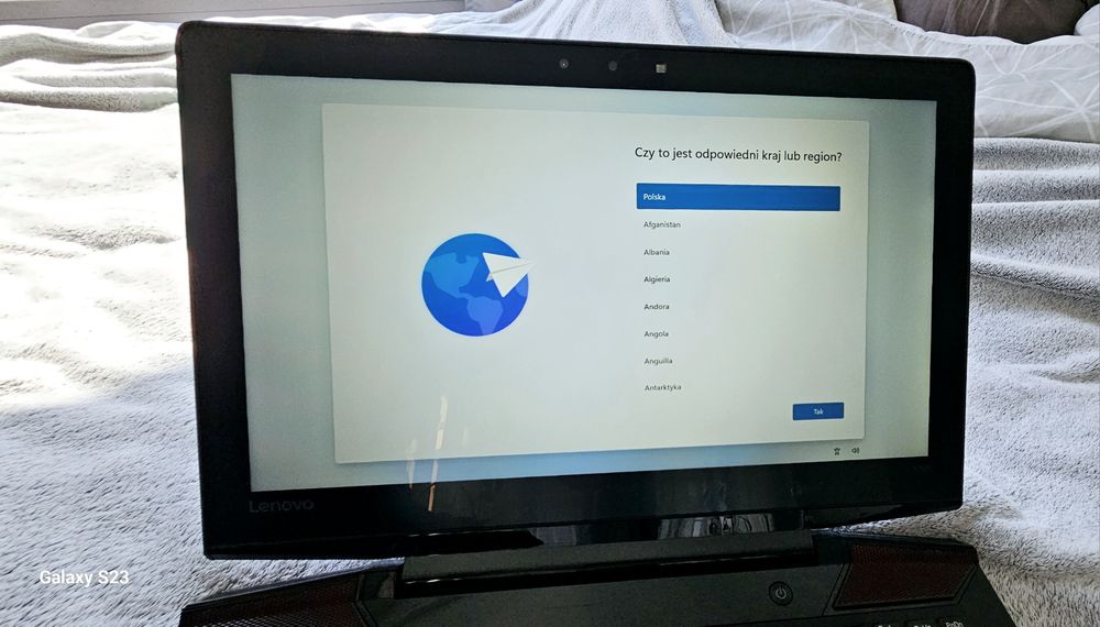 Gamingowy laptop Lenovo 15.6 Y700-15IS