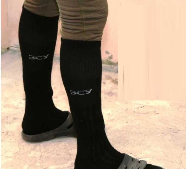 Носки зимние мужские гольфы высокие  31 см   размер 25-27 зсу