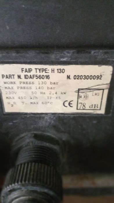 Maquina de Lavagem Alta Pressão